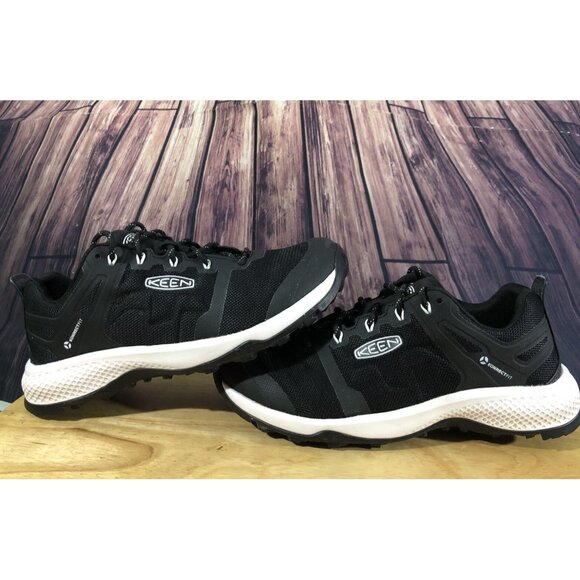 KEEN shoes MENS 8 Walking Hiking Black And White Konnect Fit - Picture 2 of 8